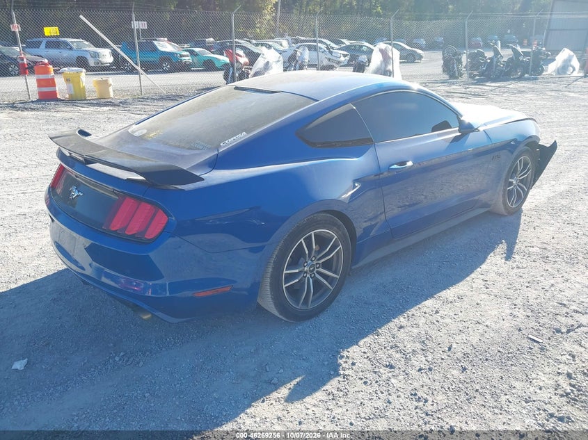 Vin: 1fa6p8th9h5306012, lot: 46769351, ford mustang ecoboost 20174