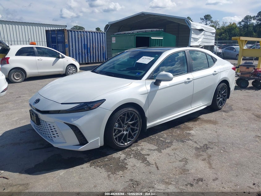 2026 Toyota Camry Xse, Пресная вода, IAAI, VIN 4T1DBADK1TU554721 — фото 2