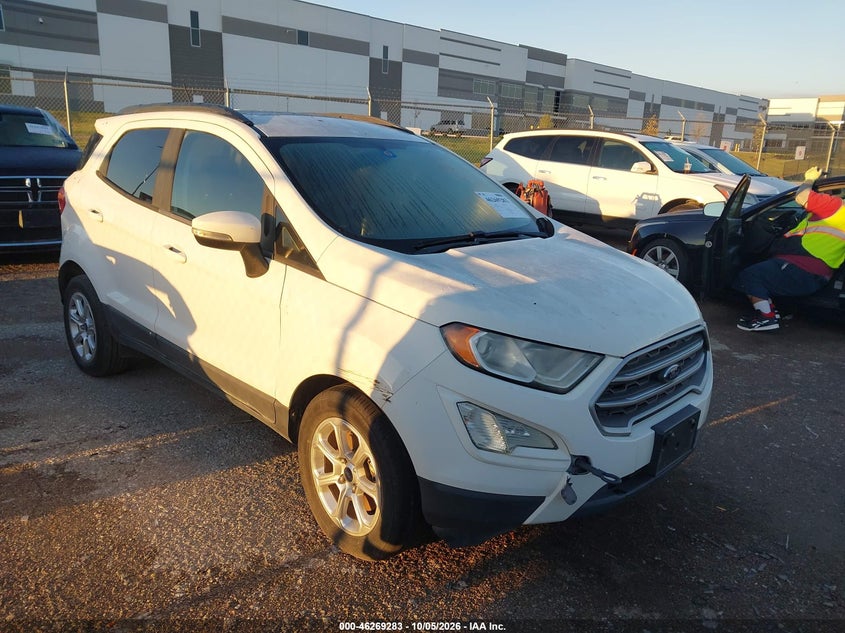 Vin: maj3p1te3jc247668, lot: 46769379, ford ecosport se 20181
