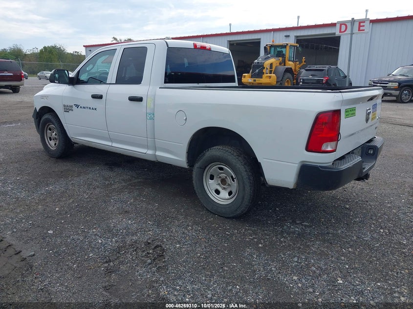 Vin: 1c6rr7fg5ks658597, lot: 46769407, ram 1500 classic tradesman  4x4 6'4 box 20193
