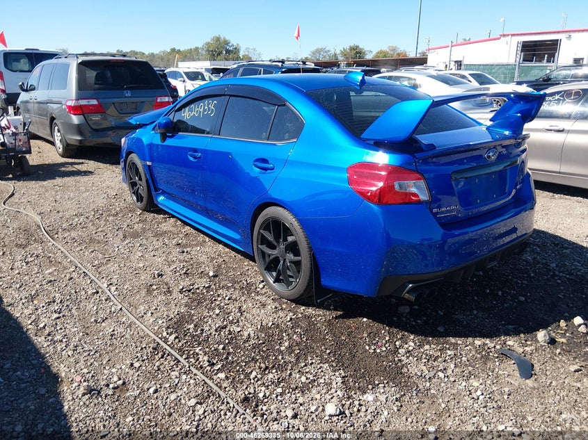 Vin: jf1va1e68h8811585, lot: 46769433, subaru wrx premium 20173
