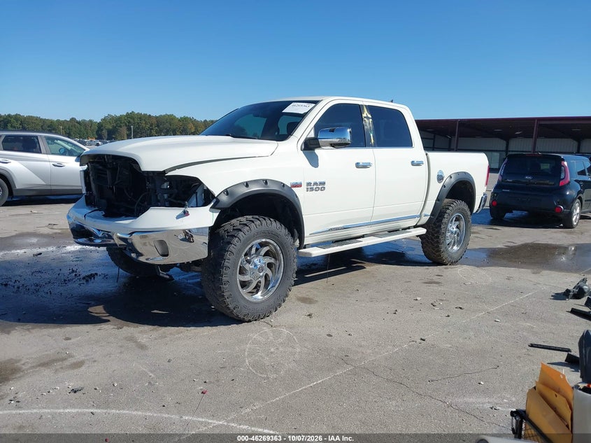Vin: 1c6rr7pt1hs851317, lot: 46769461, ram 1500 limited  4x4 5'7 box 20172