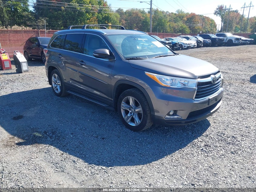 Vin: 5tddkrfh5fs112795, lot: 46769474, toyota highlander limited platinum v6 2015 img_1