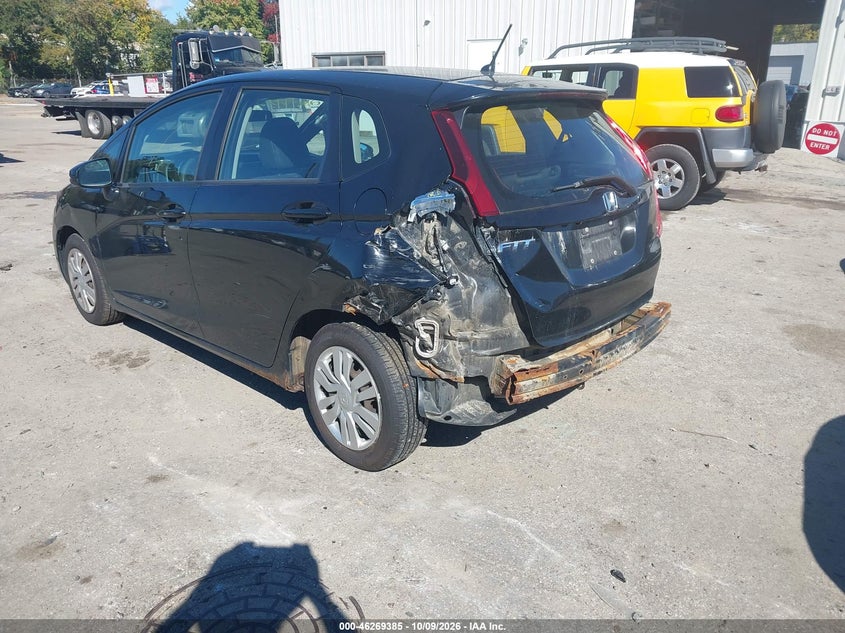 Vin: 3hggk5h50fm777341, lot: 46769484, honda fit lx 20153