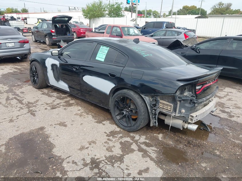 Vin: 2c3cdxgj4ph552894, lot: 46769502, dodge charger scat pack 20233