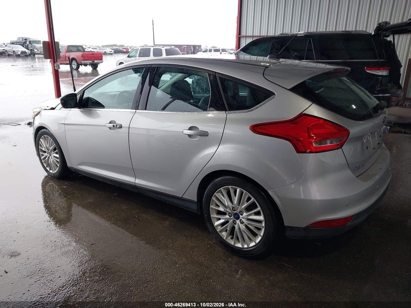Vin: 1fadp3n28gl370832, lot: 46769513, ford focus titanium 20163