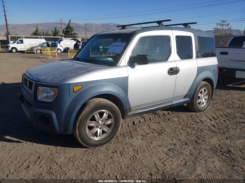 HONDA ELEMENT 2006 VIN 5J6YH28646L027641