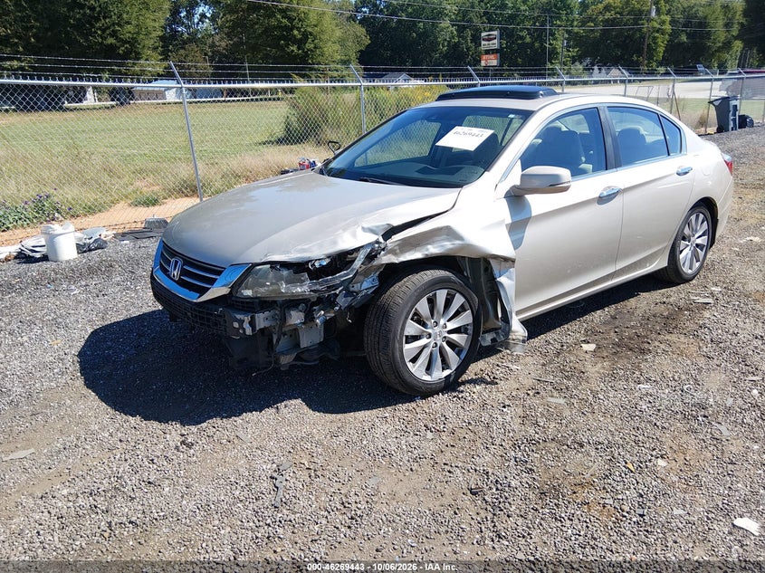 Vin: 1hgcr2f80fa228337, lot: 46769544, honda accord ex-l 20152