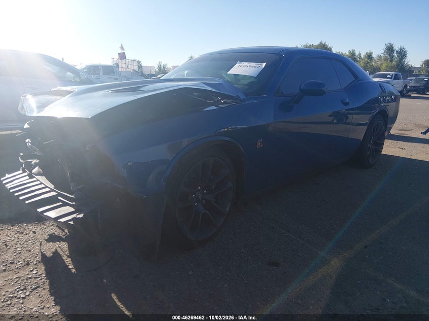 Vin: 2c3cdzfj6lh198691, lot: 46769563, dodge challenger r/t scat pack 20202