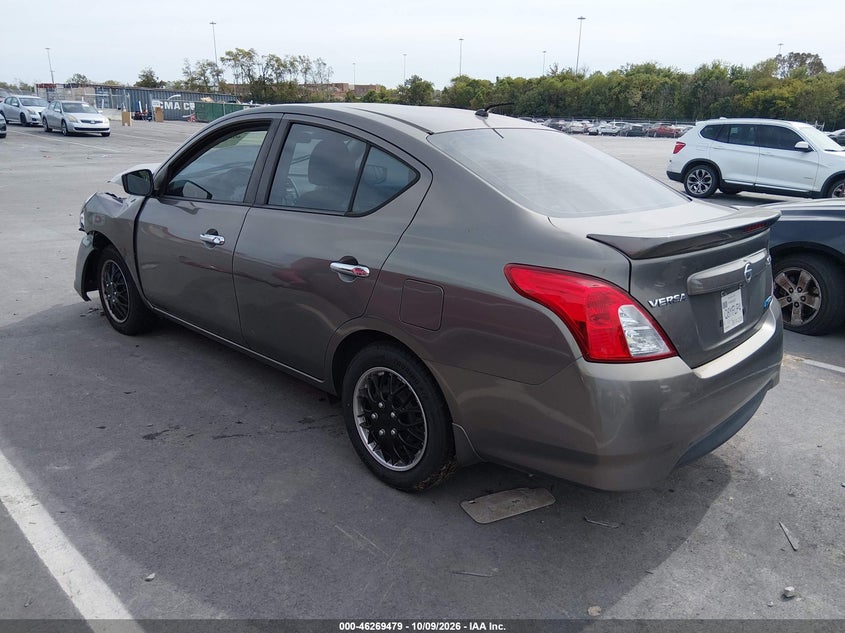 Vin: 3n1cn7ap0gl864131, lot: 46769581, nissan versa 1.6 sv 20163