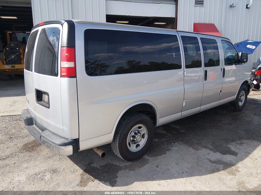 Vin: 1gazgpff7g1233023, lot: 46769595, chevrolet express 3500 lt 20164