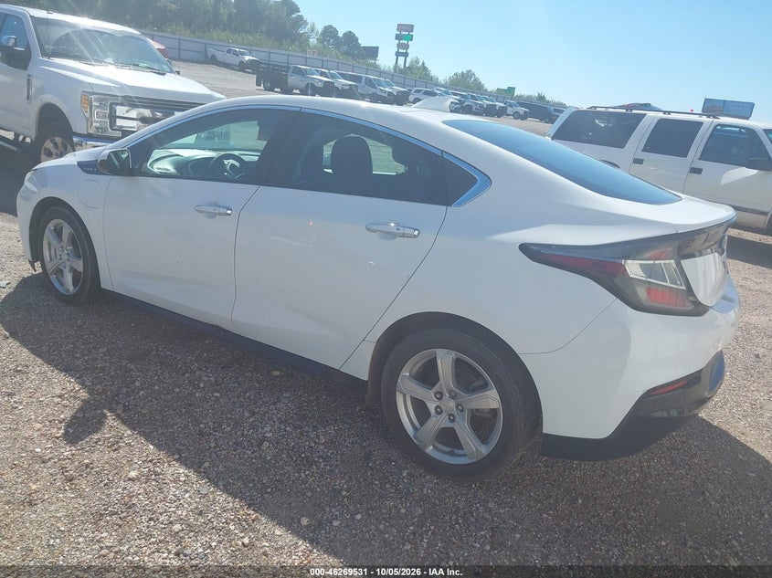 Vin: 1g1ra6s53ju144483, lot: 46769635, chevrolet volt lt 20183
