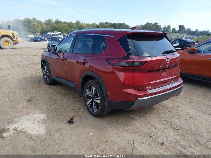 Vin: 5n1bt3cb1sc823287, lot: 46769653, nissan rogue sl intelligent awd 20253