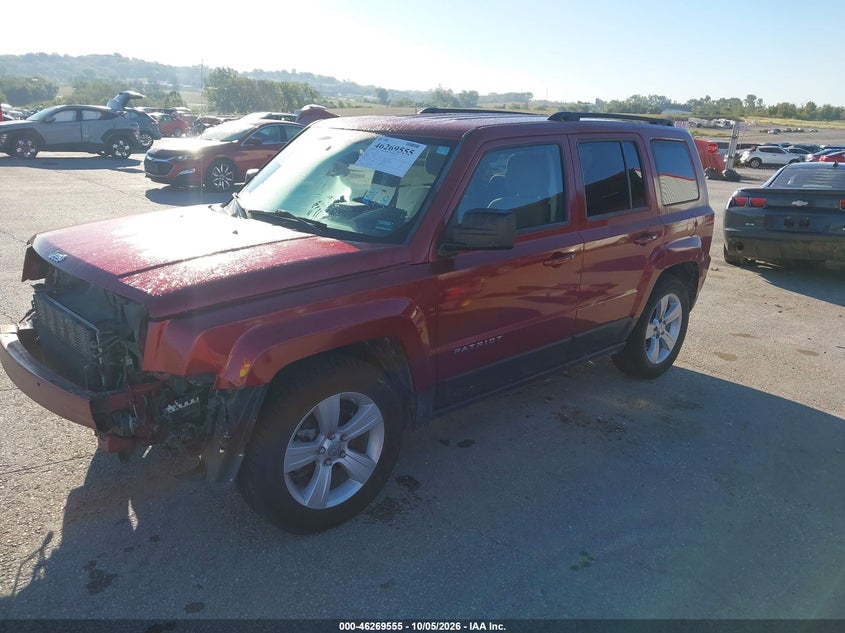 Vin: 1c4njrbb6ed659612, lot: 46769659, jeep patriot sport 20142