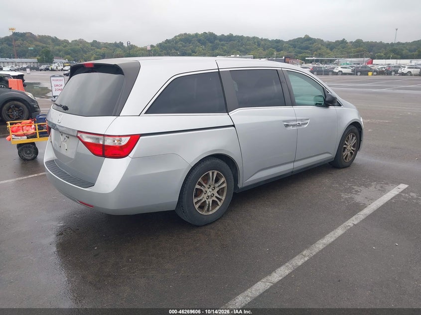 Vin: 5fnrl5h45db073892, lot: 46769711, honda odyssey ex 20134