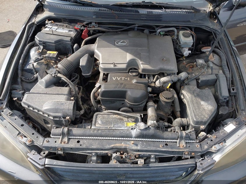 LEXUS IS 300 2002 VIN JTHBD192X20053765