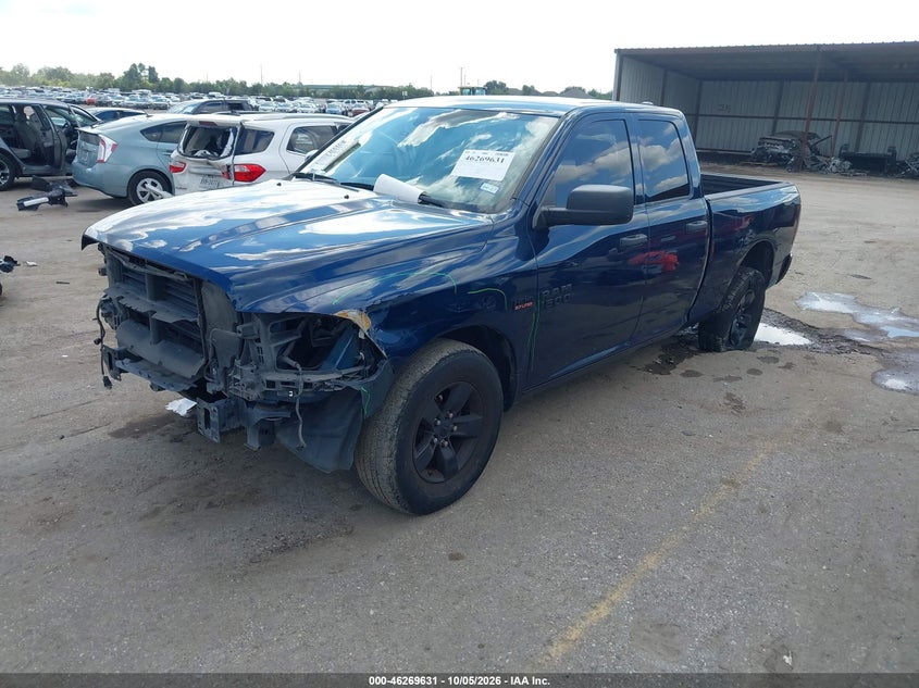 Vin: 1c6rr6ft1ns222924, lot: 46769736, ram 1500 classic tradesman  4x2 6'4 box 20222