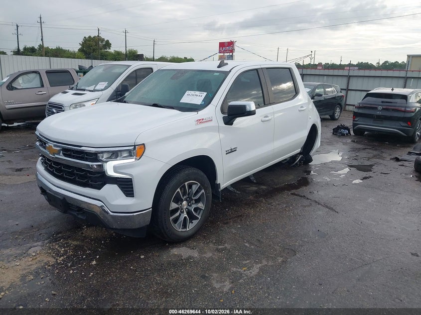 Vin: 1gcudded3rz279283, lot: 46769749, chevrolet silverado 1500 4wd  short bed lt 20242