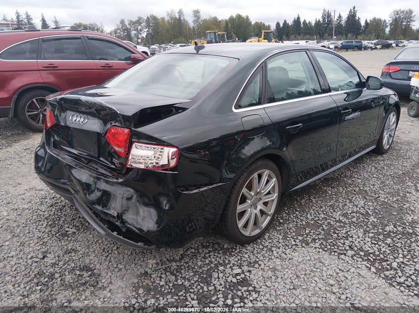Vin: wauffafl5ca086451, lot: 46769775, audi a4 2.0t premium 20124
