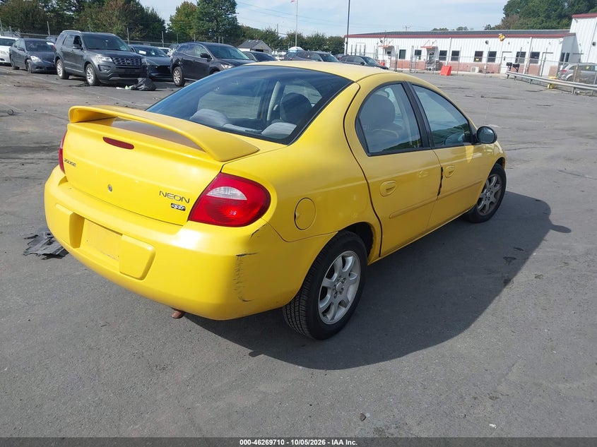DODGE NEON 2003 VIN 1B3ES56C53D151025