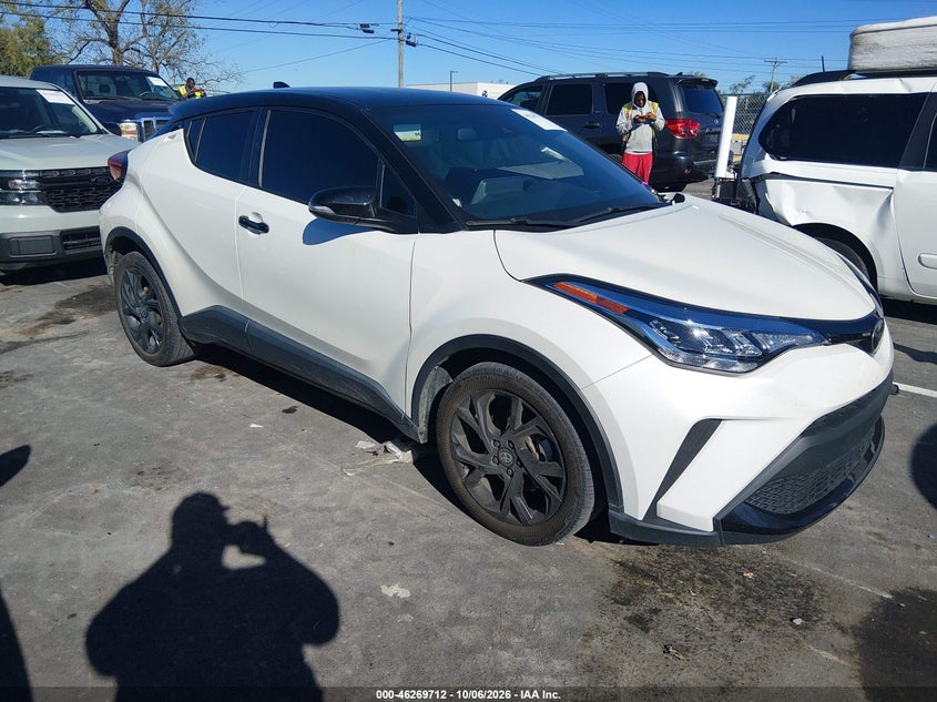 Vin: jtnkhmbx3m1105923, lot: 46769818, toyota c-hr nightshade edition 2021 img_1