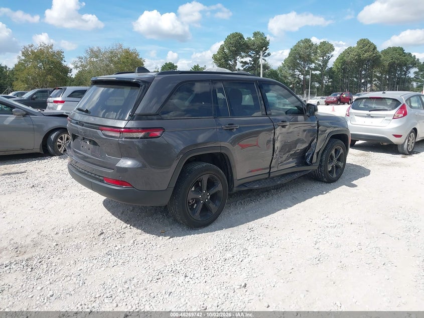 Vin: 1c4rjgag5p8890550, lot: 46769849, jeep grand cherokee altitude 4x2 20234