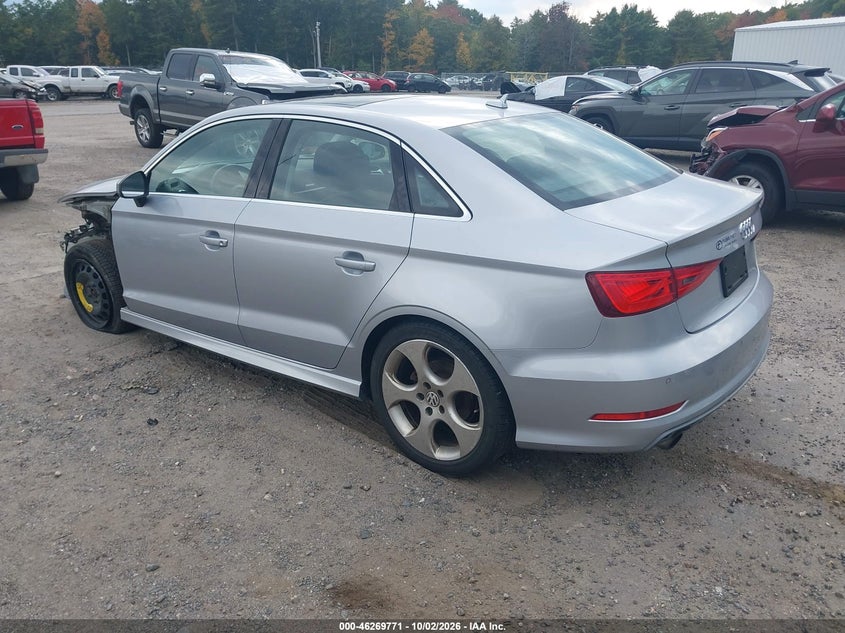 Vin: wauj8gffxg1066381, lot: 46769879, audi a3 2.0t premium 20163