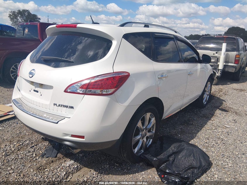 Vin: jn8az1mu2cw108106, lot: 46769898, nissan murano le 20124