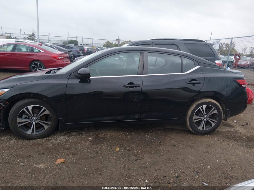NISSAN SENTRA 2021 VIN 3N1AB8CV4MY287569