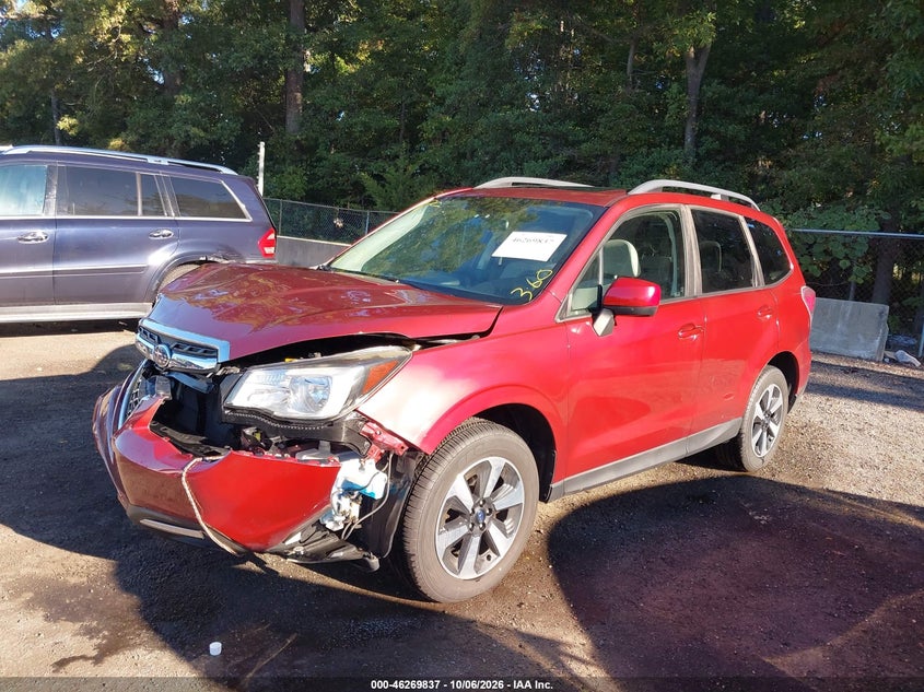 SUBARU FORESTER 2018 VIN JF2SJAEC1JH614509