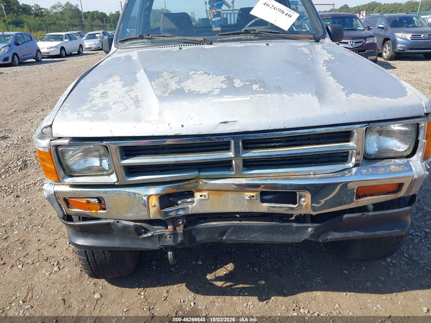 TOYOTA PICKUP 1987 VIN JT4RN63R5H0174485
