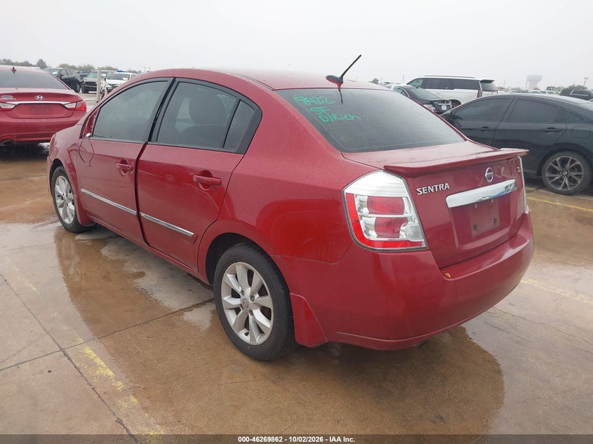 Vin: 3n1ab6ap2cl738079, lot: 46769972, nissan sentra 2.0 sl 20123