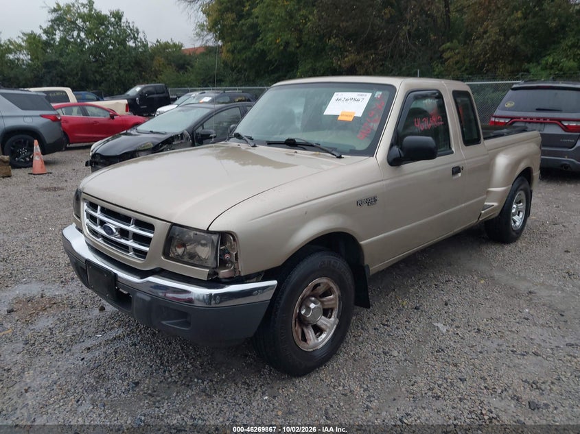 FORD RANGER 2002 VIN 1FTYR14V72PB39704