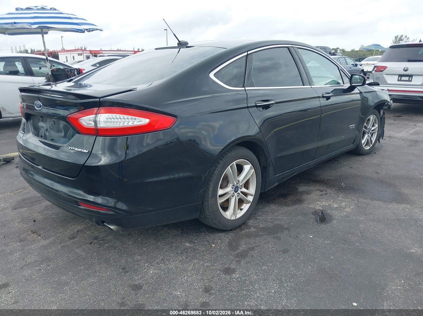 Vin: 3fa6p0su6gr108502, lot: 46769994, ford fusion energi titanium 20164