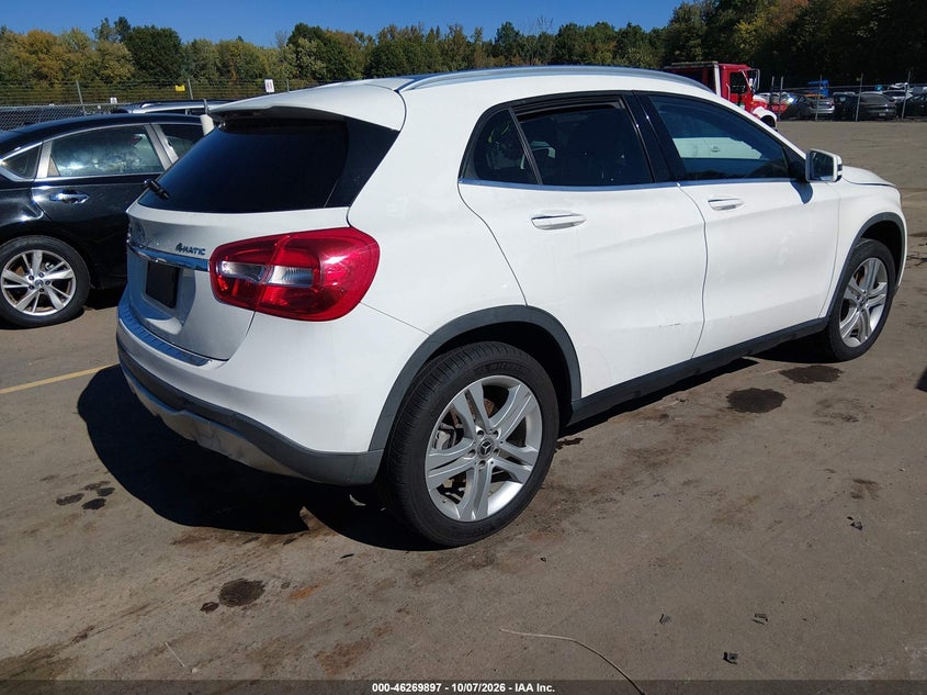 Vin: wdctg4gb8ku012300, lot: 46770008, mercedes-benz gla 250 4matic 20194