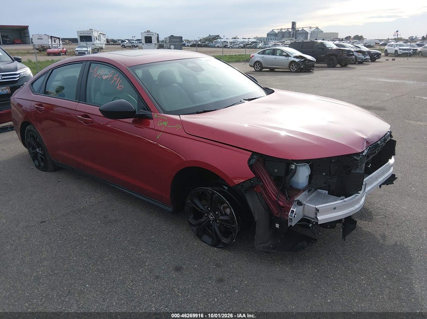 Vin: 1hgcy1f48sa004804, lot: 46770028, honda accord se 20251