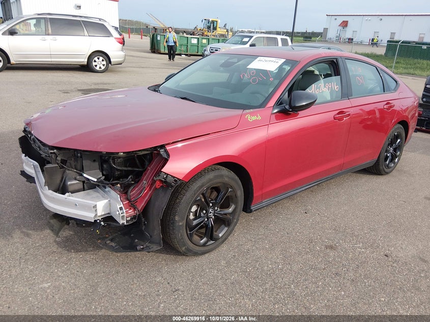 Vin: 1hgcy1f48sa004804, lot: 46770028, honda accord se 20252