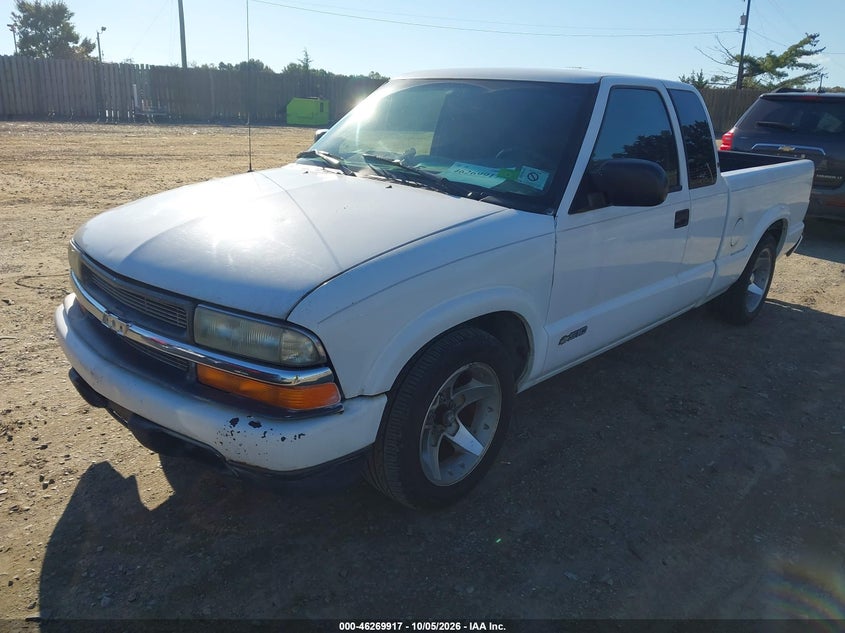 2003 Chevrolet S-10 Pickup, Обычный износ, IAAI, VIN 1GCCS19X638103149 — фото 2