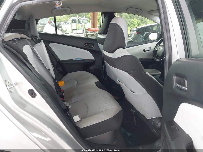 TOYOTA PRIUS 2021 VIN JTDKAMFU0M3140593