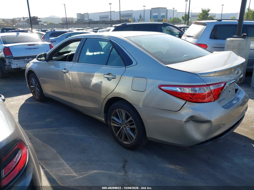 Vin: 4t1bf1fk2gu516266, lot: 46770034, toyota camry se 20163