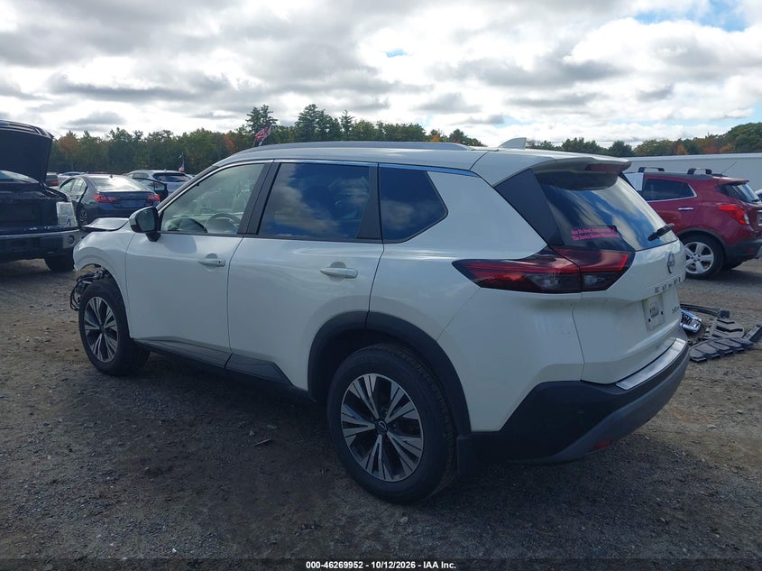 Vin: jn8bt3bb9pw355454, lot: 46770064, nissan rogue sv intelligent awd 20233