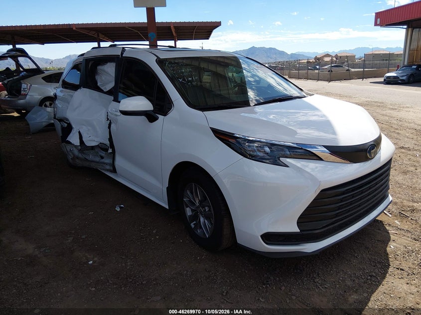 Vin: 5tdbrkec6ss273568, lot: 46770083, toyota sienna le 2025 img_1