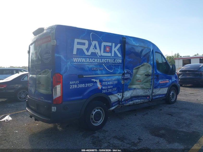 Vin: 1ftbr1c84lka64038, lot: 46770091, ford transit-250 20204