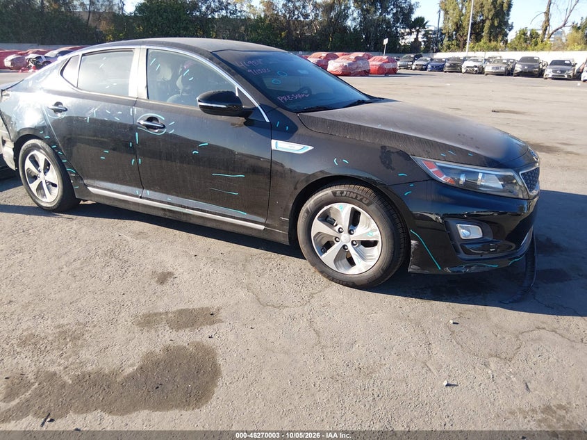 Vin: knagm4ad4g5092526, lot: 46770117, kia optima hybrid 20161