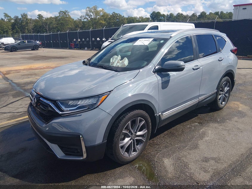 Vin: 2hkrw2h96lh620623, lot: 46770118, honda cr-v awd touring 20202