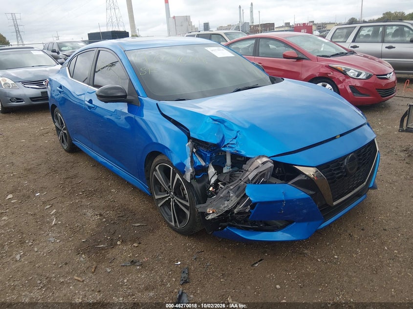 Vin: 3n1ab8dv9ly268643, lot: 46770132, nissan sentra sr xtronic cvt 2020 img_1