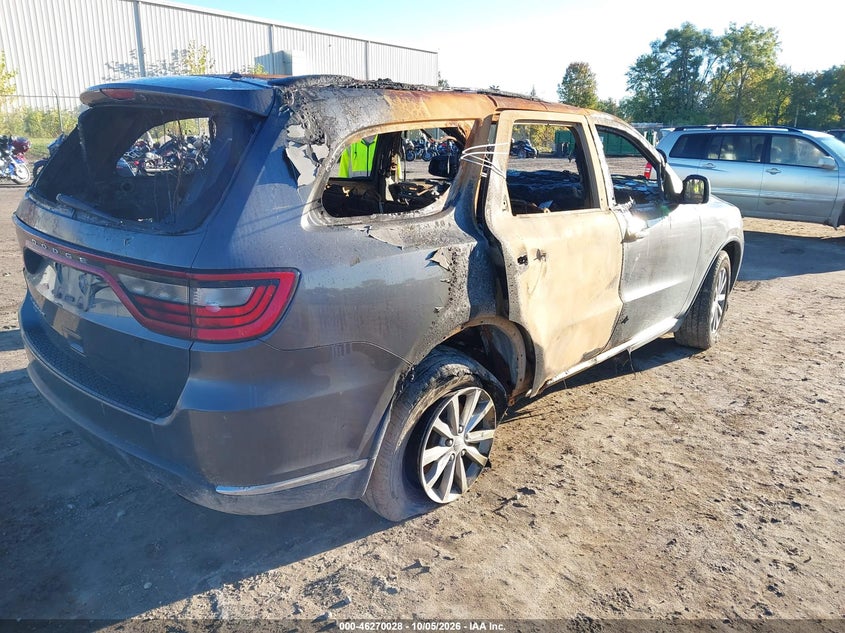 Vin: 1c4rdjag2hc661004, lot: 46770143, dodge durango sxt awd 20174