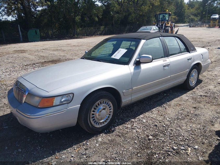 MERCURY GRAND MARQUIS 2000 VIN 2MEFM74W8YX651880