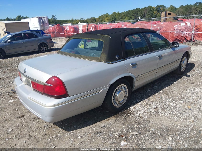 MERCURY GRAND MARQUIS 2000 VIN 2MEFM74W8YX651880