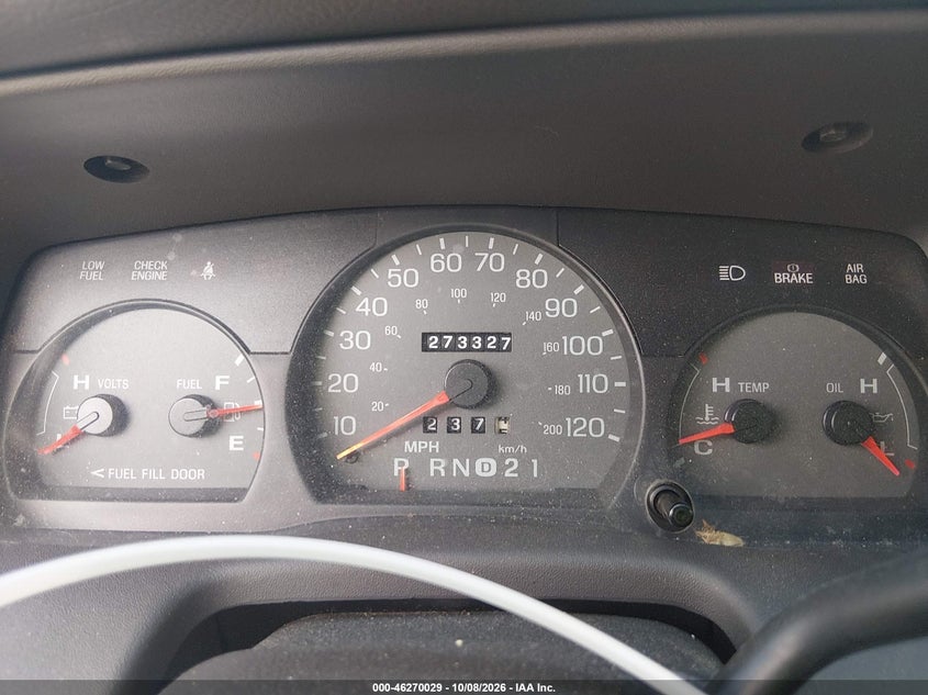 MERCURY GRAND MARQUIS 2000 VIN 2MEFM74W8YX651880